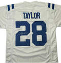 Johnathan Taylor Autographed Signed White Football Jersey (Metabilia)
