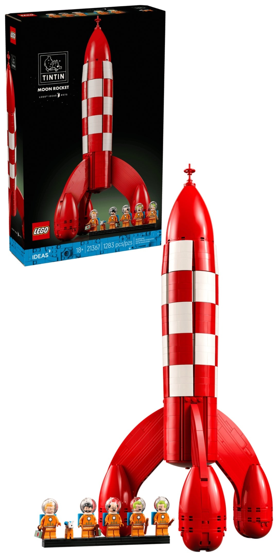 LEGO Ideas - Tintin Moon Rocket #21367 (PRE-ORDER JULY 1 2026)