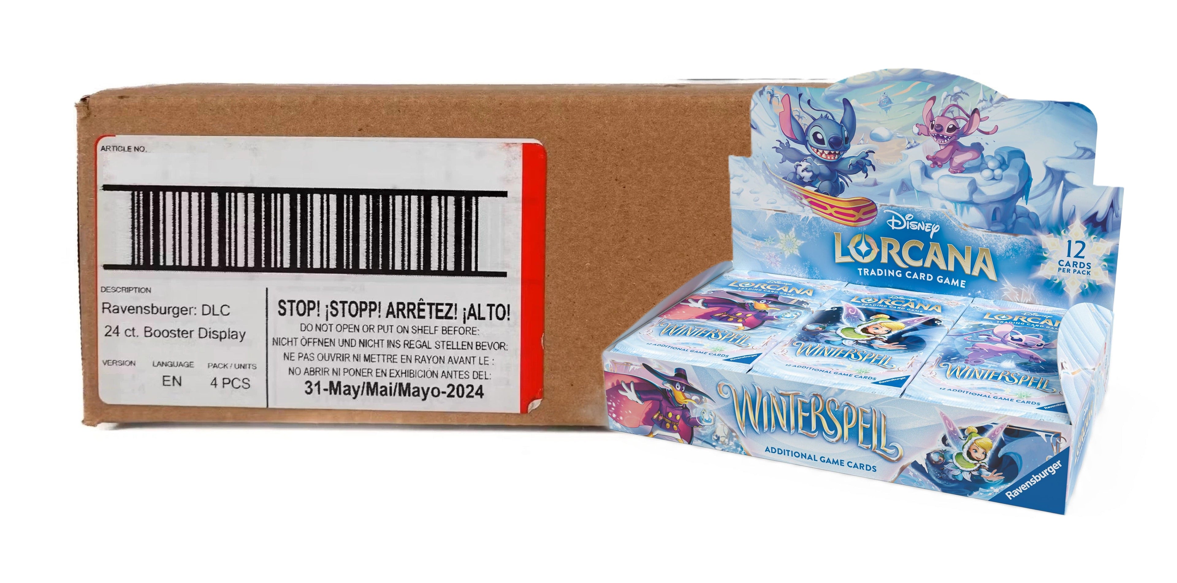 Lorcana: Winterspell [x4] Booster Case