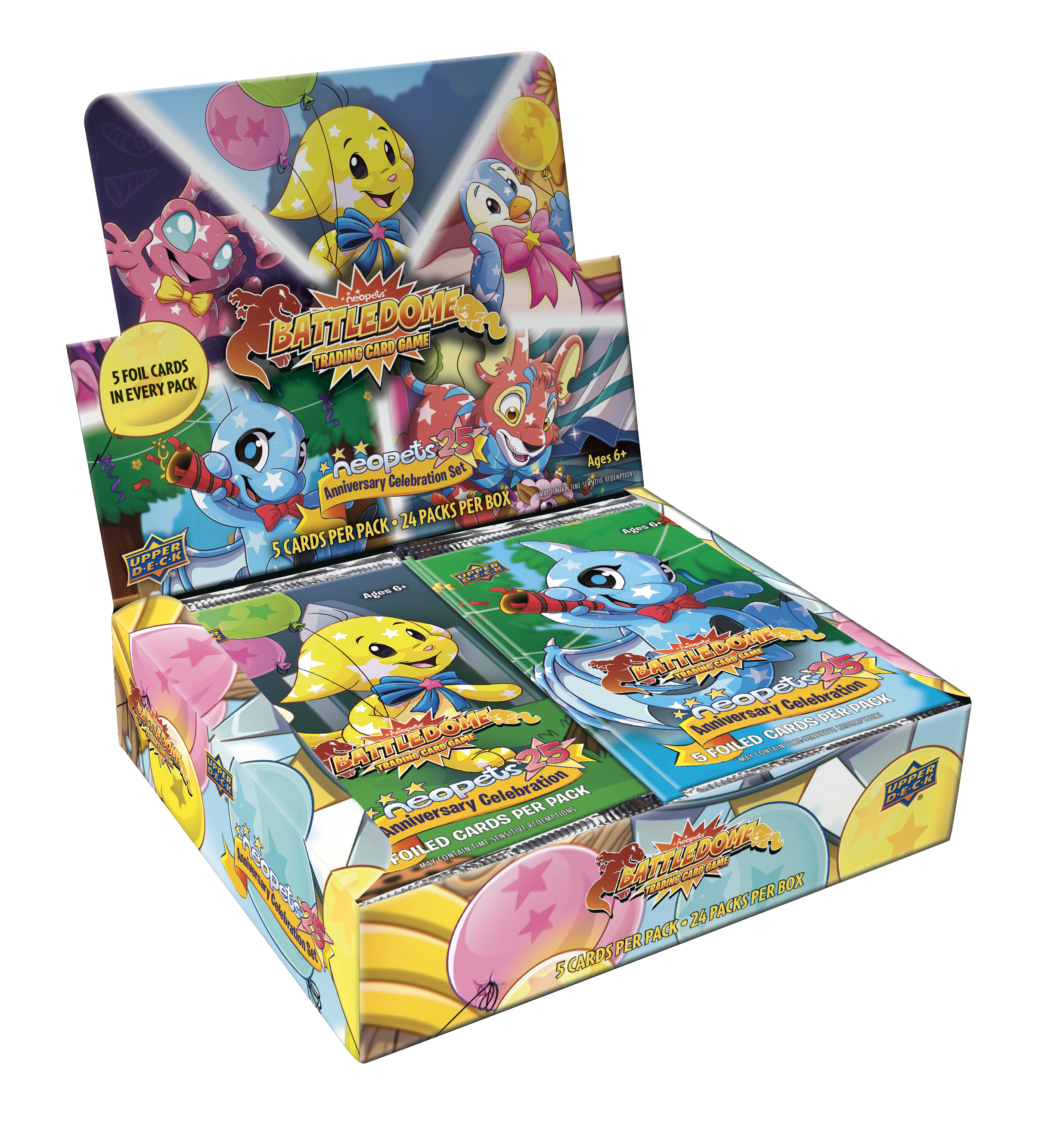 Upper Deck - Neopets Battledome - 25th Anniversary - Booster Box - CANADIAN ORDERS ONLY PLEASE