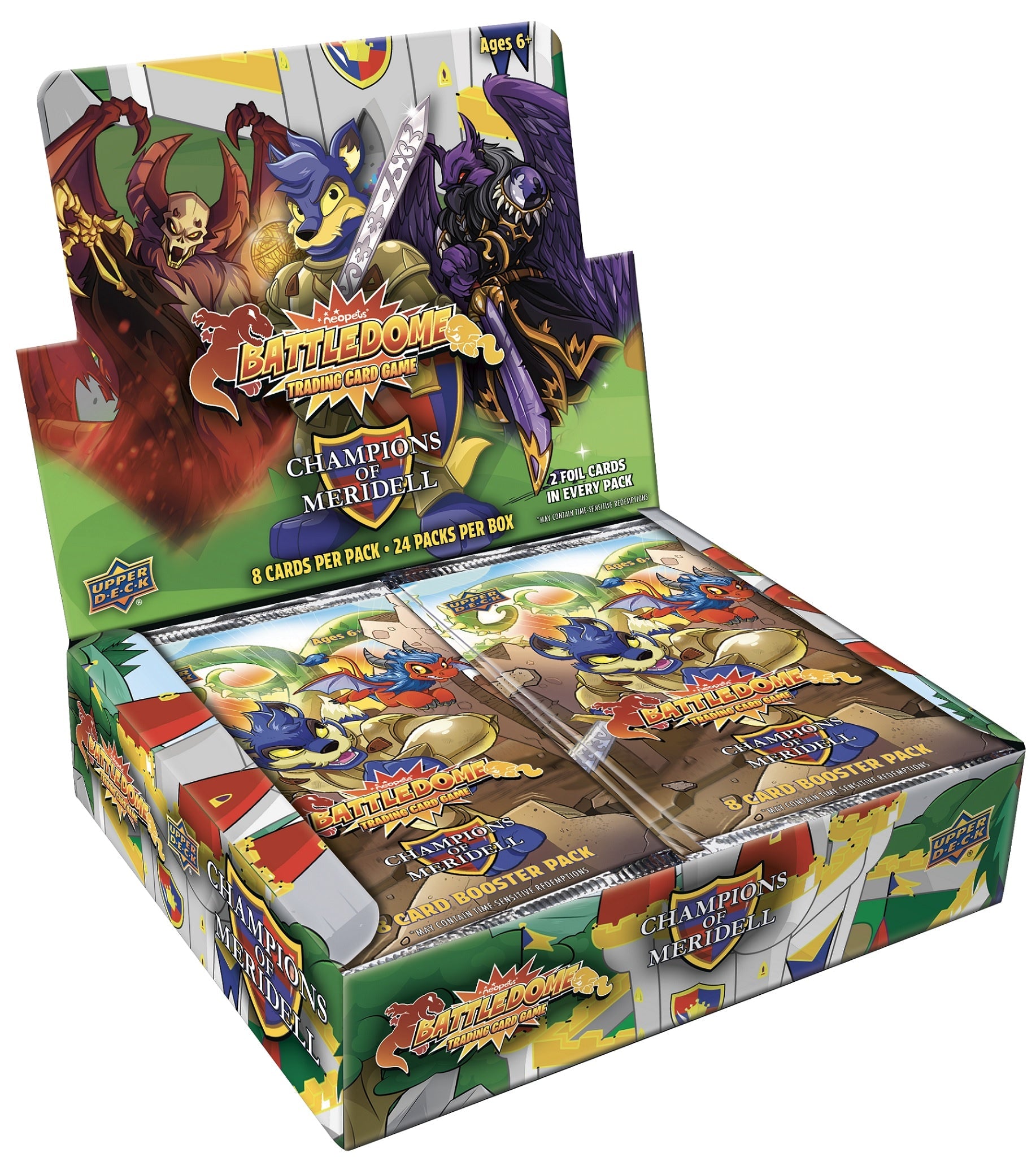 Upper Deck Neopets Battledome TCG: Champions of Meridell Booster Box (Canada Only)
