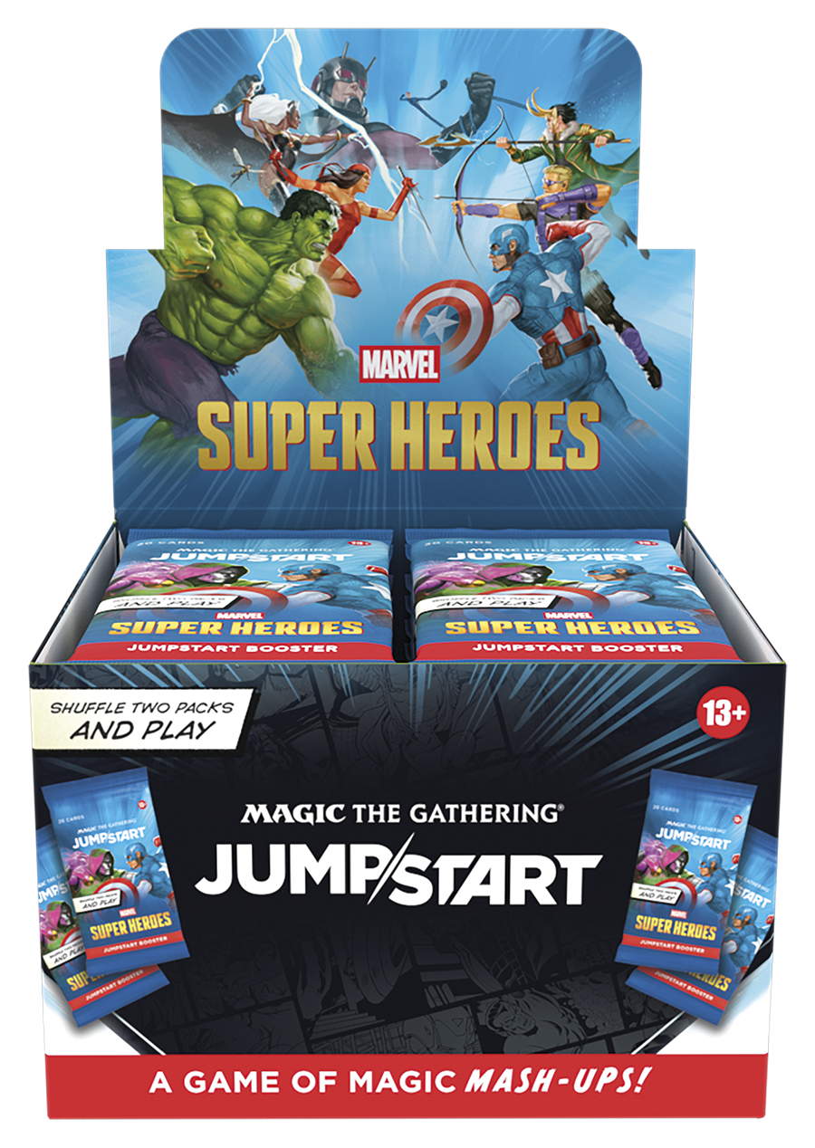 MTG Marvel Super Heroes Jumpstart Booster Box (Pre-Order) (ETA June 26th, 2026)
