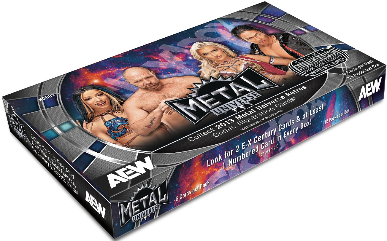Upper Deck - 2025 - All Elite Wrestling AEW Trading Cards - Skybox Metal Universe - Hobby Box