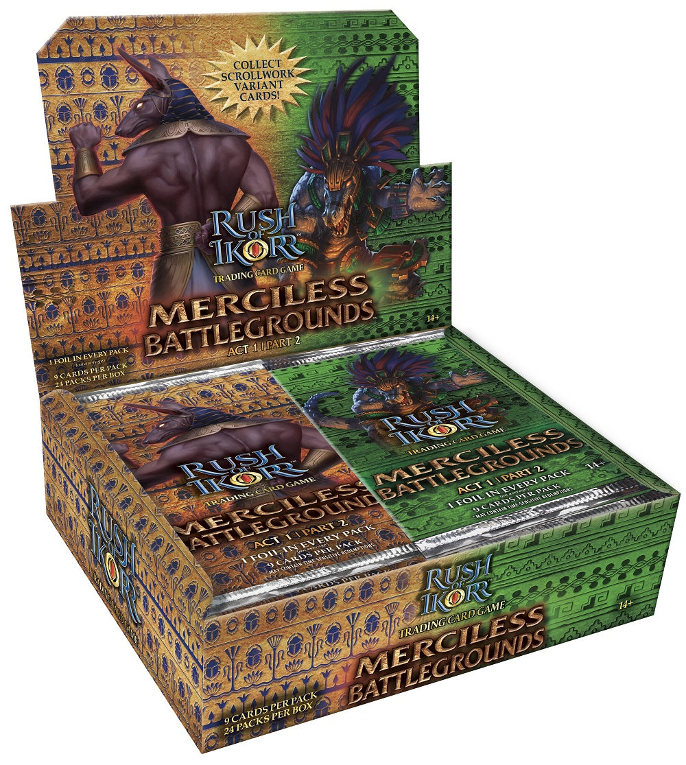 Upper Deck - Rush of Ikorr - Act 1 - Merciless Battlegrounds - Booster Box - CANADIAN ORDERS ONLY PLEASE