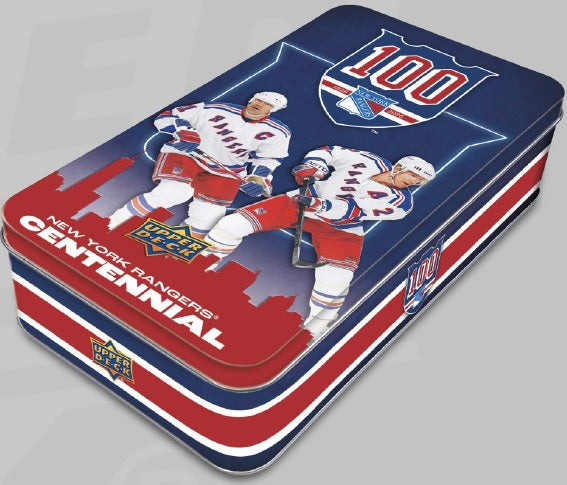 Upper Deck - 2025-26 - Hockey - New York Rangers Centennial - Hobby Tin