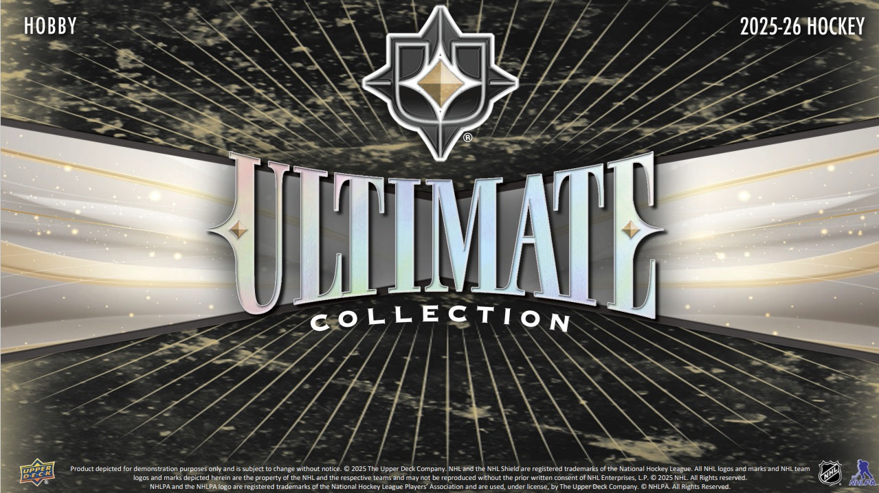 2025-26 Upper Deck Ultimate Collection Hockey Hobby Master Case (Case of 16 boxes) (Pre-Order)