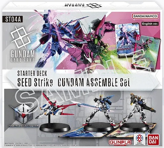 Bandai - Gundam Card Game - ST-04A - Gundam Assemble - Seed Strike - Starter Deck