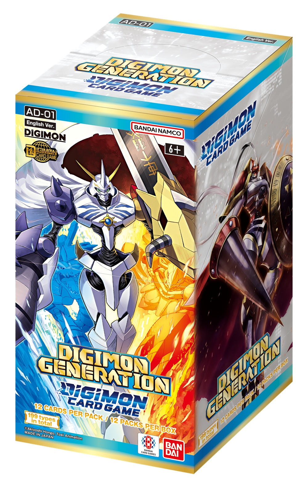 Bandai - Digimon Trading Card Game - AD-01 - Digimon Generation - Advanced Booster Box