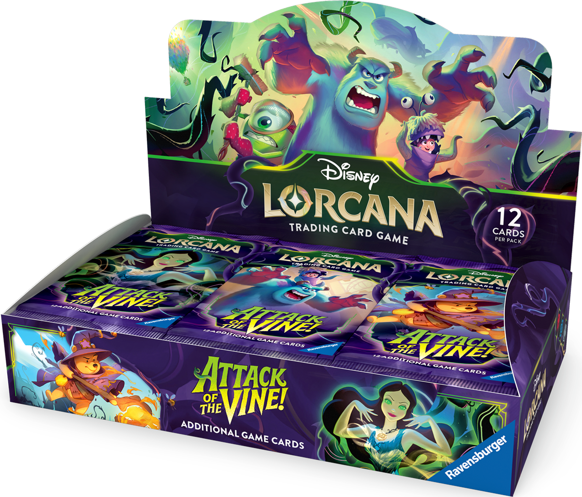 [PREORDER] DISNEY LORCANA SET 13 ATTACK OF THE VINE! BOOSTER BOX