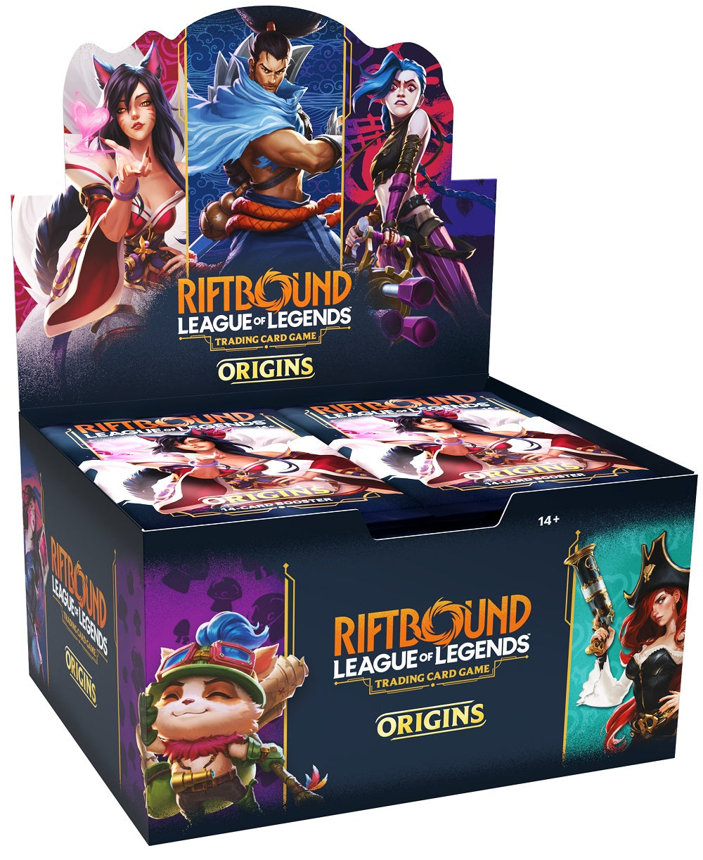 Riftbound - League of Legends Trading Card Game - Origins - Booster Box
