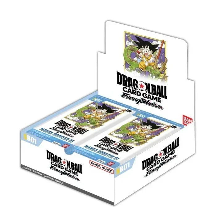 Bandai - Dragon Ball Fusion World - Manga Booster 01 - SB01 - Booster  Box