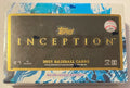 2021 Topps Inception Baseball Factory Sealed Hobby Box
