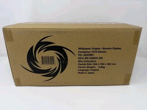 Riftbound - League Of Legends TCG - Origins Booster Box Sealed Case