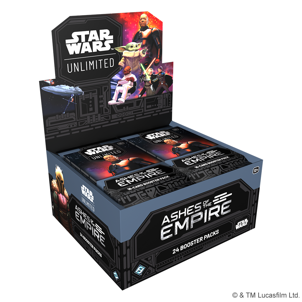 Star Wars Unlimited - Ashes of the Empire - Booster Box CASE (6 Boxes)