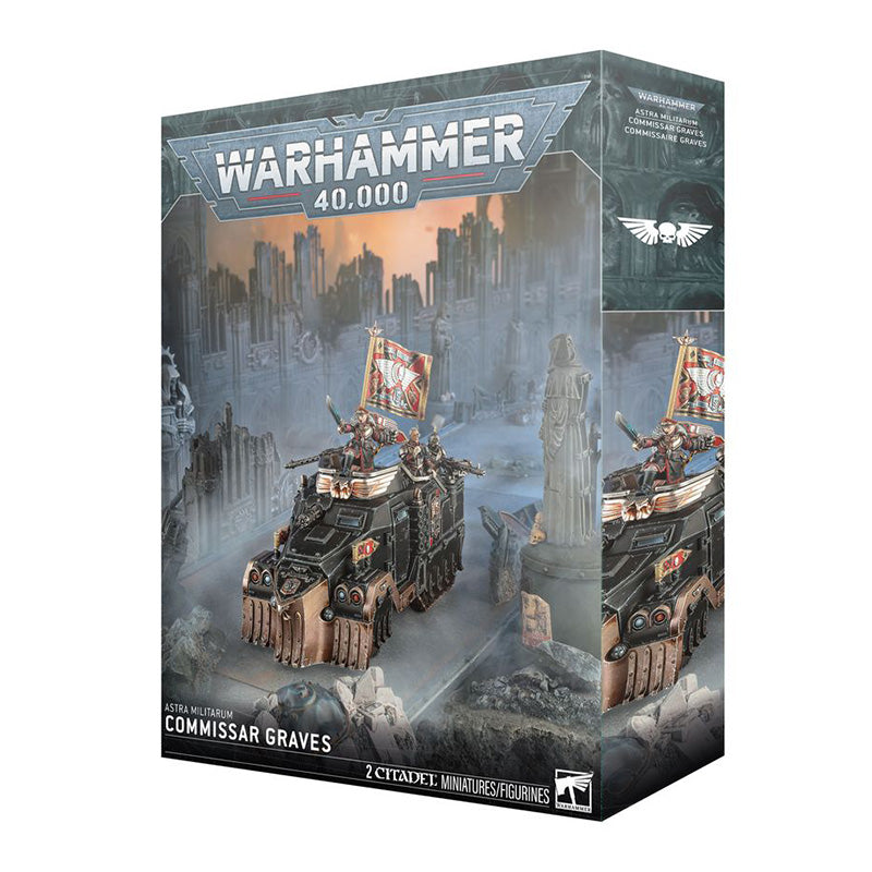Warhammer 40K Astra Militarum Commissar Graves