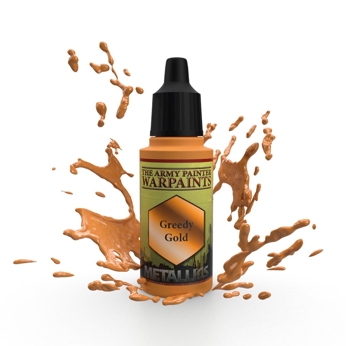 Army Painter - Metallics - Greedy Gold Acrylic Paint 18ml